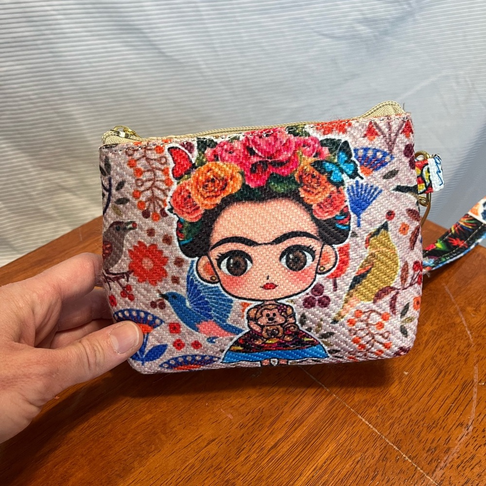 Colorful Frida Kahlo Print Women's Bag
